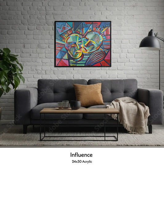 Influence - Original Fine Art Abstract Painting