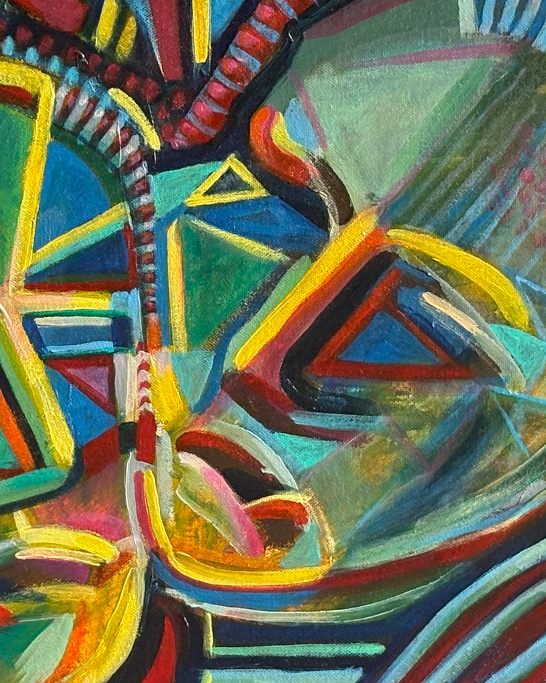 Influence - Original Fine Art Abstract Painting