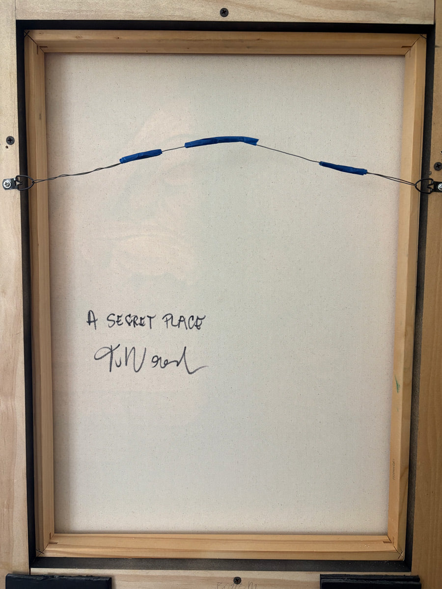 A Secret Place - Original Oil Painting - Surrealism - Magical Realism - Fantasy Art